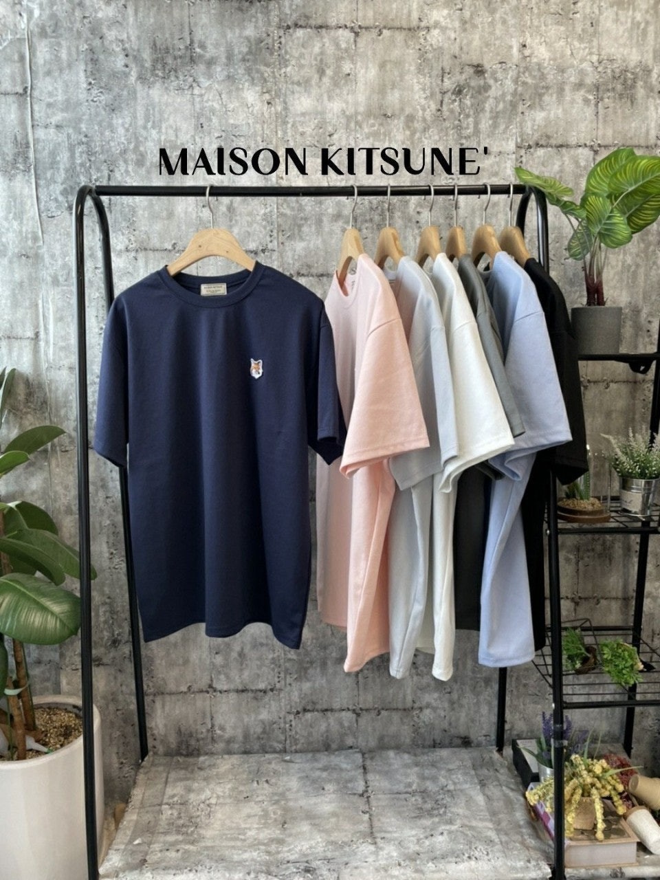 여우 라운드 반팔티셔츠 MK-563