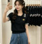 💕 미*** 카라 골드패치 니트