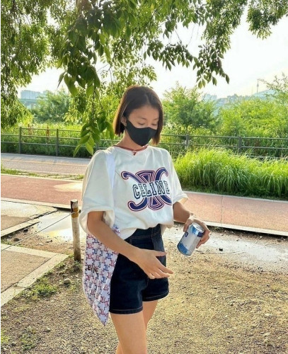 💕 셀** 멀티컬러 5부맨투맨