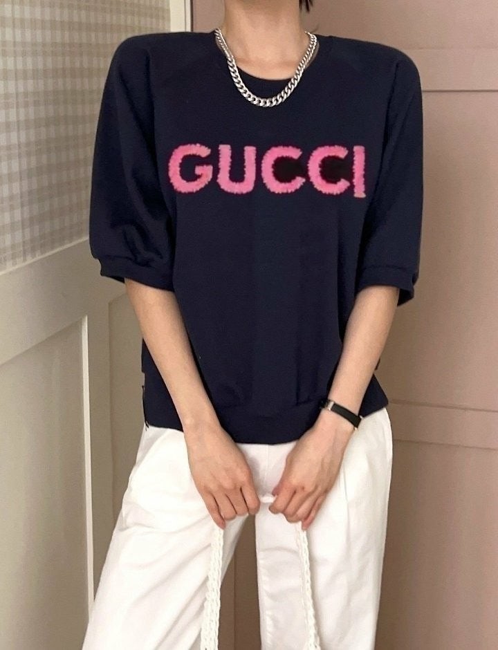 💕 구* 7부 스웻셔츠