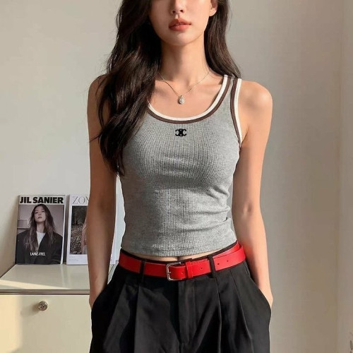 💕 셀** 데일리 삼배색 민소매 나시