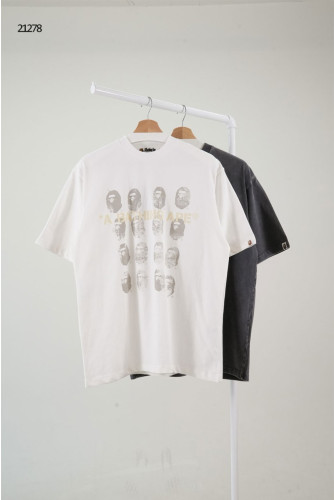 🔆 [A BATHING APE] 베이프 가먼트 다이 로고 릴렉스드 핏 반팔 티셔츠 🔆