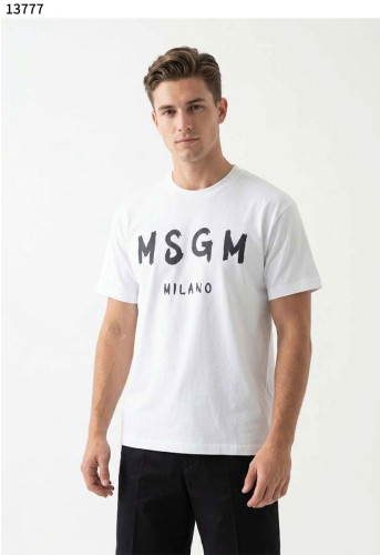 #MSGM [MSGM] 로고 코튼 티셔츠 신상입고💢 #상의 #티셔츠 #13777
